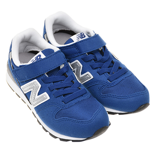 Синие кроссовки на липучке NEW BALANCE Синий, арт. YV996CEB/M | Фото 1