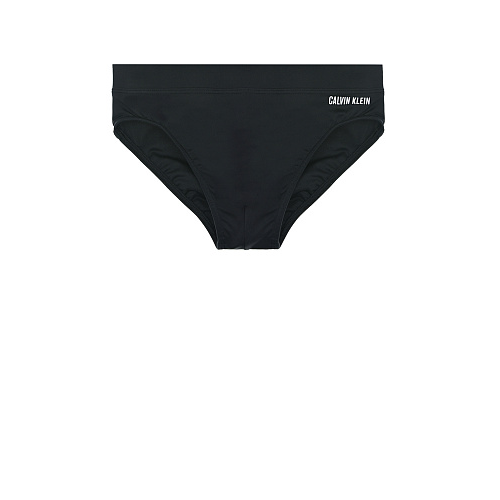 Черные плавки с белым логотипом Calvin Klein Черный, арт. B70B700300 BEH | Фото 1
