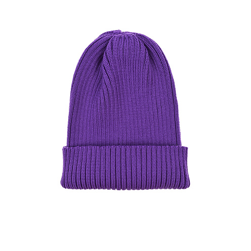 Фиолетовая шапка с отворотом Jan&Sofie Фиолетовый, арт. YU_001 75895 | Фото 1