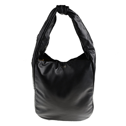 Черная сумка из натуральной кожи REE Projects Черный, арт. HESOLA1 BLACK | Фото 1