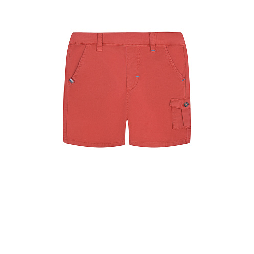 Красные шорты с накладным карманом Tartine et Chocolat Красный, арт. TU26121 3 ROUGE | Фото 1