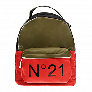 Рюкзак в стиле color block No. 21 Мультиколор, арт. N21211 N0076 BLACK 0N900 | Фото 1