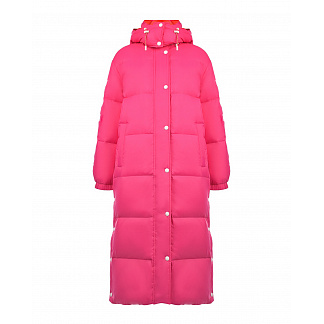 Двустороннее пальто-пуховик, красный/розовый Yves Salomon , арт. 23WFM04220M03W B2823 | Фото 1