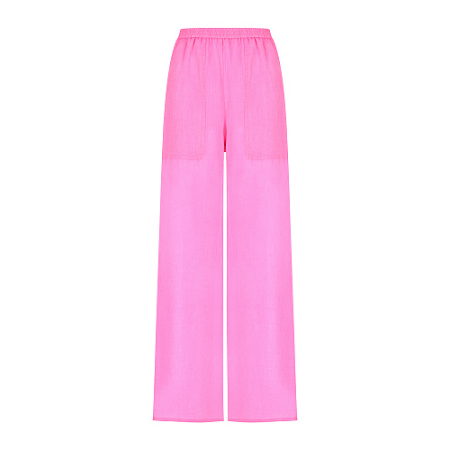 Розовые льняные брюки Nude Розовый, арт. 1103784 118 | Фото 1