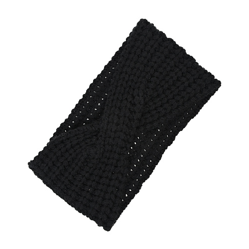 Черная повязка из кашемира FTC Cashmere Черный, арт. 850-0090 990 | Фото 1