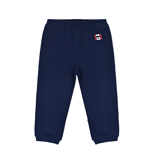 Темно-синие спортивные брюки с логотипом GUCCI Мультиколор, арт. 679061 XJD0F 4392 | Фото 1