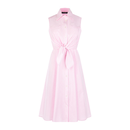 Розовое платье без рукавов Pietro Brunelli Розовый, арт. AG0452 COASTR 0201 | Фото 1