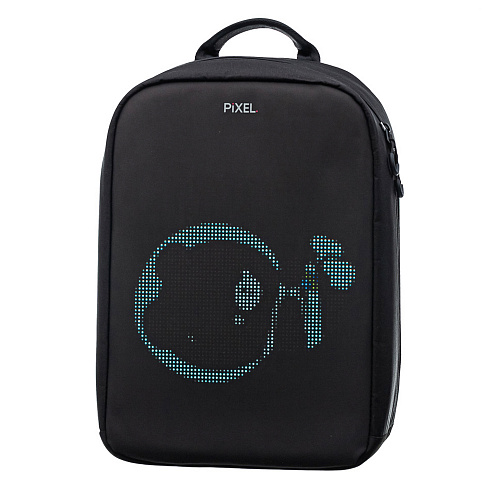 Рюкзак с LED-дисплеем PIXEL MAX - BLACK MOON (чёрный) Pixel Bag , арт. PXMAXBM02 | Фото 1