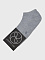 Серые спортивные носки