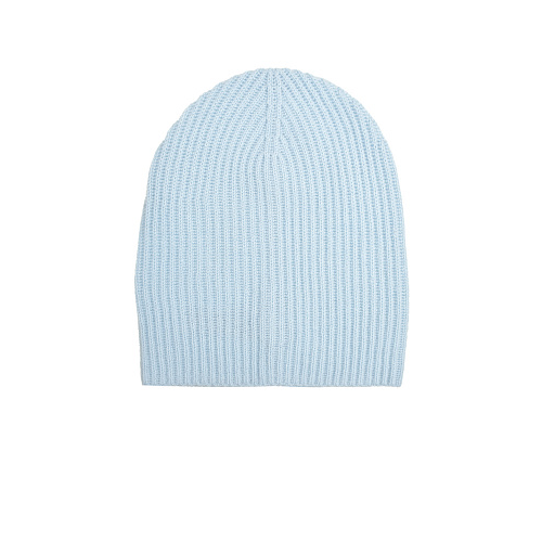 Голубая шапка из кашемира Allude Голубой, арт. 22511244 10 | Фото 1