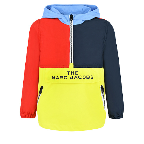 Ветровка-анорак в стиле color block Marc Jacobs (The) Мультиколор, арт. W26118 T79 | Фото 1