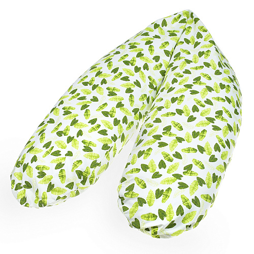 Подушка для беременных и кормления &quot;Зеленые листья&quot;, 180 см Dan Maralex , арт. 400553224 | Фото 1
