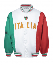 Куртка-бомбер в цветах итальянского флага