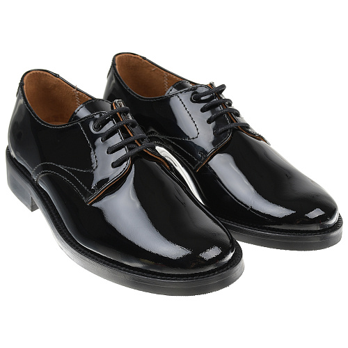 Черные лакированные туфли на шнуровке Beberlis Черный, арт. 20405-W20-A NEGRO | Фото 1