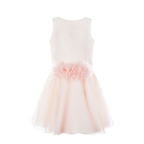 Розовое платье с цветами на талии Aletta Розовый, арт. AL00736-36CIN 566 | Фото 1