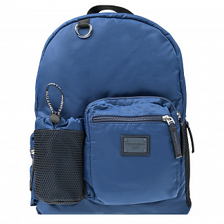 Синий рюкзак с накладными карманами Dolce&Gabbana Синий, арт. EM0105 AT994 80650 | Фото 1