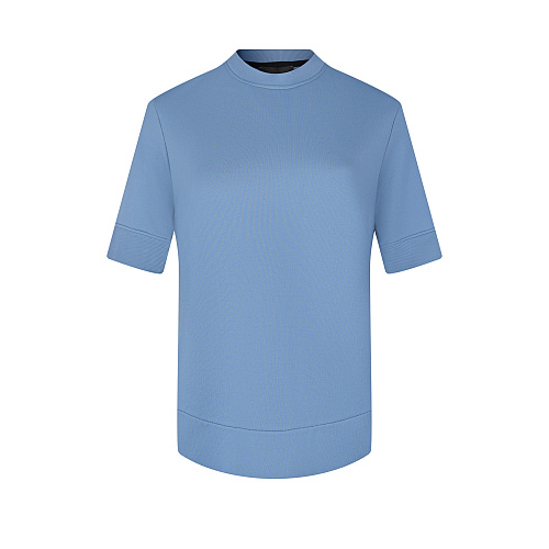 Синяя футболка с лого Peuterey Синий, арт. PED4288 99011993 267 | Фото 1