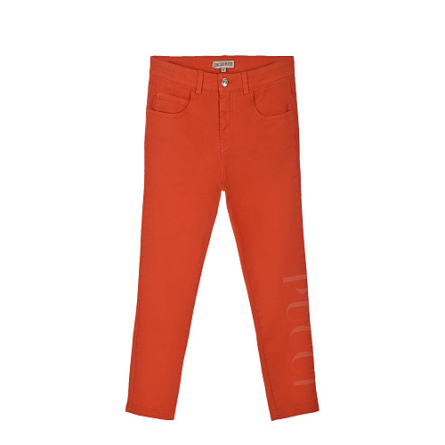 Оранжевые джинсы с логотипом Emilio Pucci Оранжевый, арт. 9O6040 OC770 407 | Фото 1