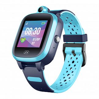 Детские умные часы с GPS трекером  View 4G, голубой/серый Jet Kid , арт. AD04-JK07-JK236-061 | Фото 1