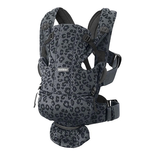 Рюкзак для переноски ребенка Move 3D Mesh, леопард антрацит Baby Bjorn , арт. 0990.78 | Фото 1
