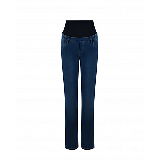 Синие джинсы для беременных Pietro Brunelli Синий, арт. JP20ST DET001 W010 | Фото 1