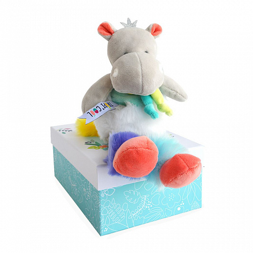 Игрушка мягконабивная Бегемот Hippo, 30 см Doudou et Compagnie , арт. 3304 DC | Фото 1