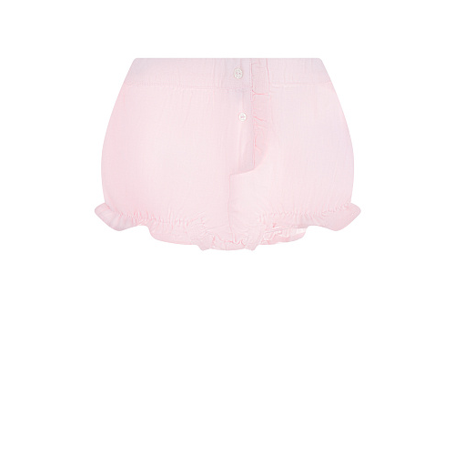 Розовые шорты с рюшами Tartine et Chocolat Розовый, арт. TU26021 31 ROSE PALE | Фото 1