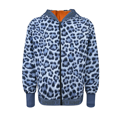 Куртка с леопардовым принтом Molo Фиолетовый, арт. 2S22M302 6508 | Фото 1