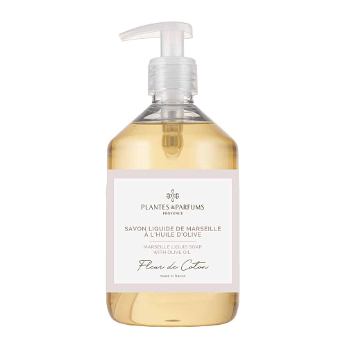 Жидкое мыло Provence Цветок хлопка, 500 мл PLANTES&PARFUMS Provence , арт. 120201 | Фото 1