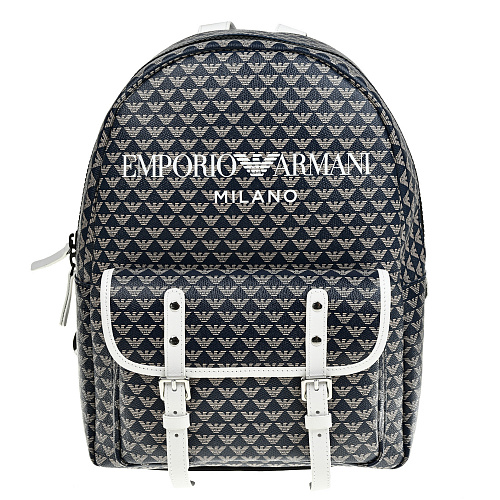 Рюкзак со сплошным лого Emporio Armani Коричневый, арт. 402531 2R599 12736 | Фото 1