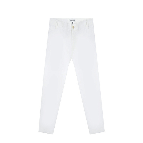 Белые классические брюки Emporio Armani Белый, арт. 3L4PJG 1NJ7Z 0100 | Фото 1