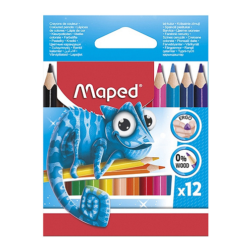 Цветные карандаши Color Peps Pulse Jumbo, 12 шт. Maped , арт. 834352 | Фото 1