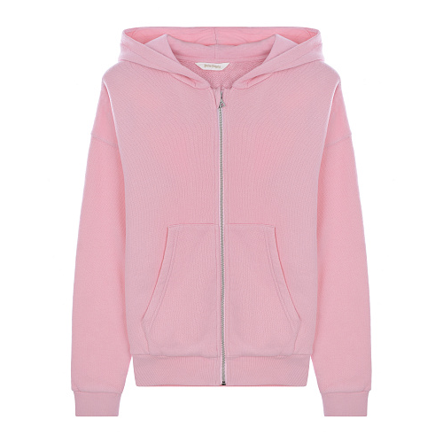 Розовая спортивная куртка с синим логотипом Palm Angels Розовый, арт. PGBE001F21FLE001 3046 | Фото 1