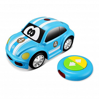 Машина JUNIOR New Beetle: Blue &quot;Racing Deco&quot;, 18м+, радиоуправление Bburago JUNIOR , арт. 16-92007 | Фото 1