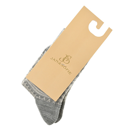 Серые носки из шерсти мериносов Jan&Sofie Серый, арт. NNRU-SN03 | Фото 1