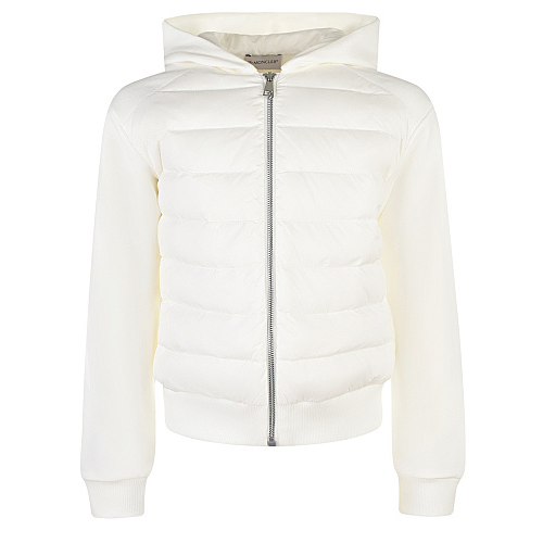 Белая утепленная спортивная куртка Moncler Белый, арт. 8G00010 809DK 034 | Фото 1