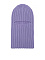 Шапка-шлем, сиреневая