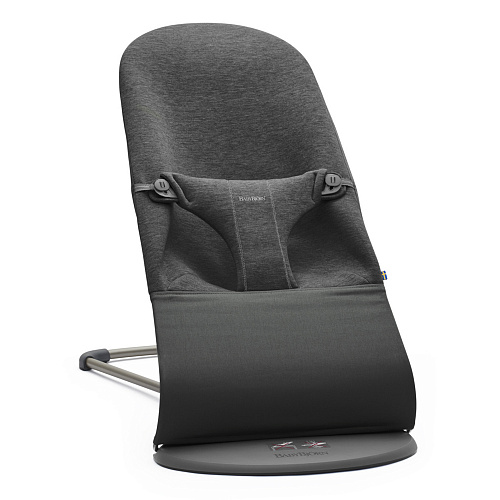 Темно-серый шезлонг-кресло Bliss 3D Jersey Baby Bjorn , арт. 0060.76 | Фото 1