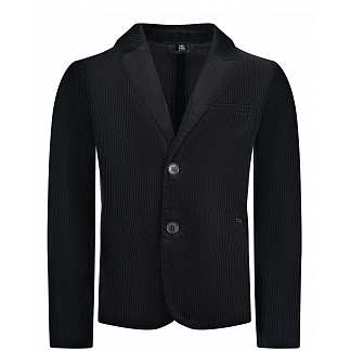 Черный вельветовый пиджак Emporio Armani Черный, арт. 6L4GJ7 4N6XZ 0920 | Фото 1