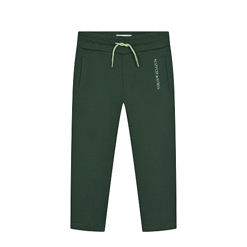 Темно-зеленые спортивные брюки Scotch&Soda Зеленый, арт. 167537 1214 | Фото 1