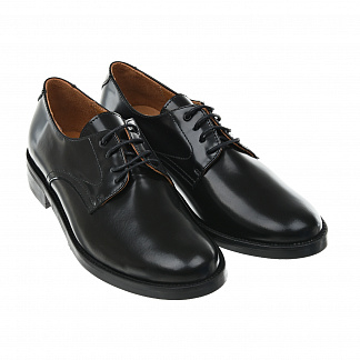 Черные туфли со шнурками Beberlis Черный, арт. 20405-W20 BLACK | Фото 1