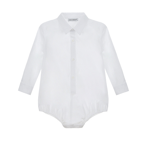 Белая рубашка-боди Dolce&Gabbana Белый, арт. L11O64 FUEAJ W0800 | Фото 1