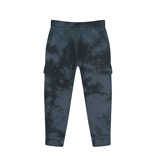 Серые спортивные брюки с карамнами карго Emporio Armani Серый, арт. 3L4PFX 1JHSZ F640 | Фото 1