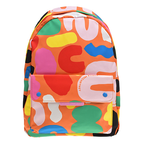 Рюкзак с абстрактным принтом, 38x30x10 см Stella McCartney Мультиколор, арт. 8R0B78 Z0541 402MC | Фото 1