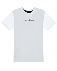 Черно-белая футболка с лого